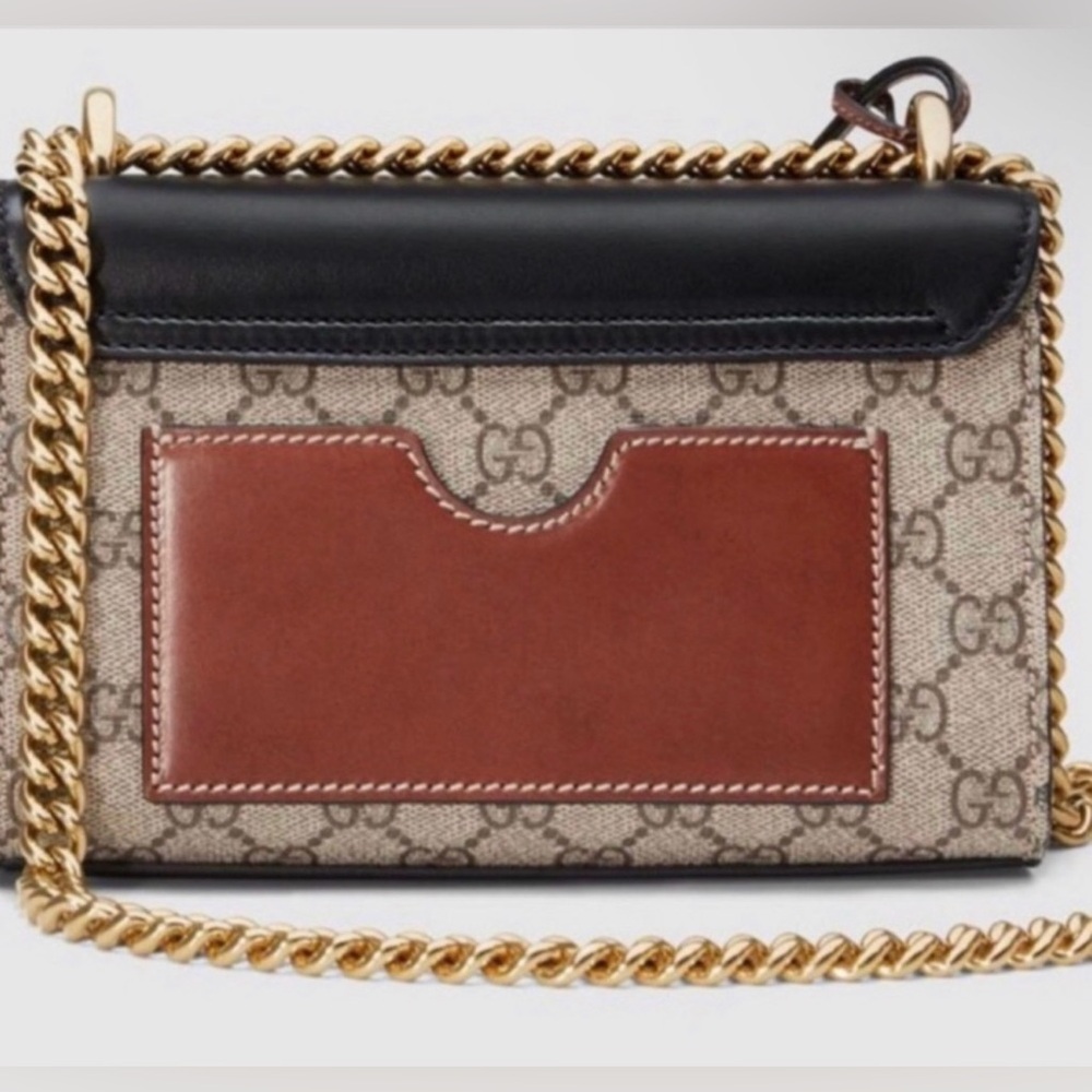 GUCCI Padlock medium GG
shoulder bag./ Cross Body - Picture 5 of 7